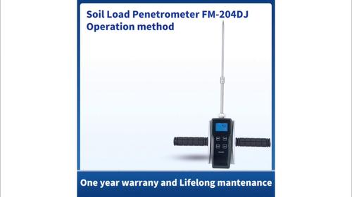 Soil Load Penetrometer / Ground Bearing Capacity Detector FM-204DJ