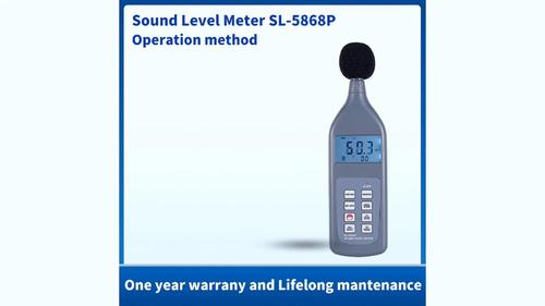 Sound Level Meter SL-5868P