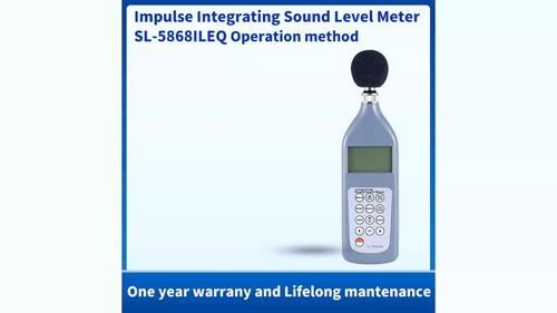 Impulse Integrating Sound Level Meter SL-5868ILEQ