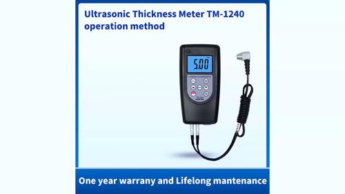 Ultrasonic Thickness Meter TM-1240