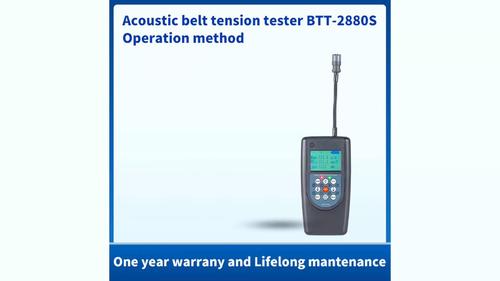 Acoustic belt tension tester BTT-2880S