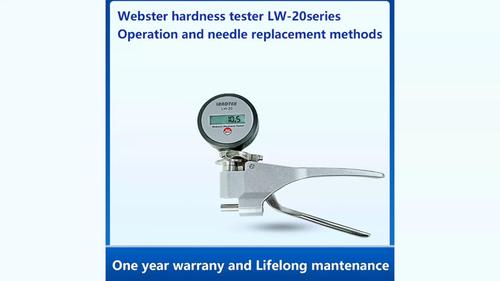Webster hardness tester LW-20series