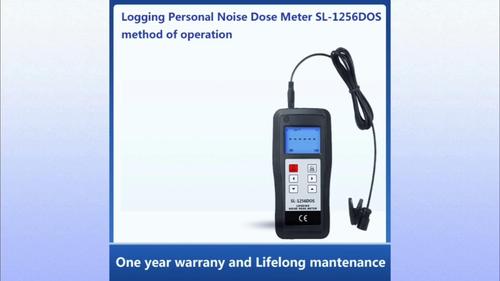 Logging Personal Noise Dose Meter SL-1256DOS